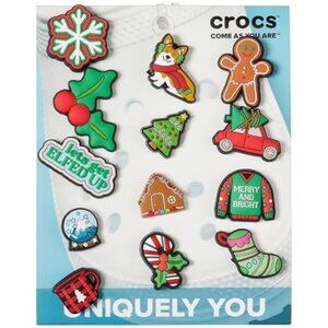 CROCS Holiday Jibbitz Charm Set